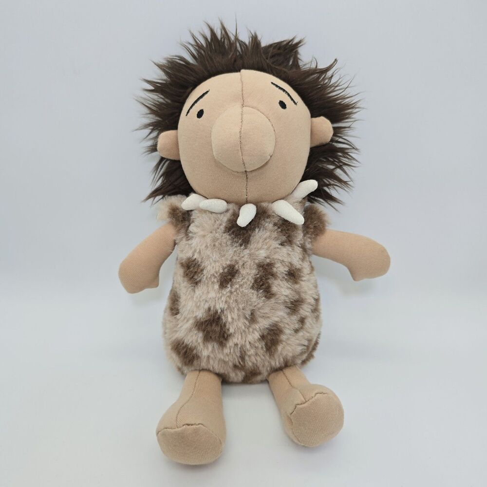 Jellycat Prehistoric Nev The Caveboy Soft Toy Plush Caveman Cavewoman